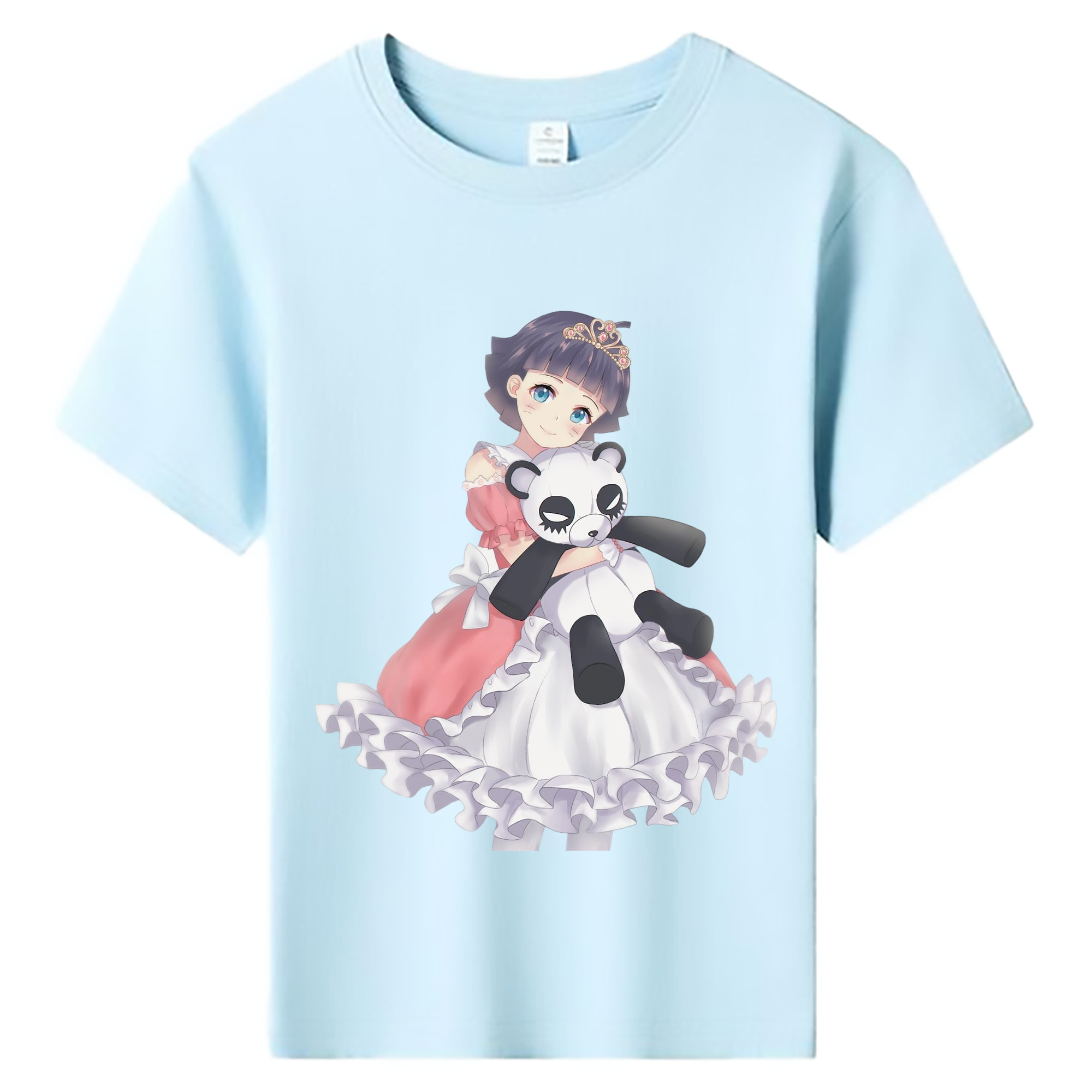 （画像用） NARUTO -ナルト- うずまき ヒマワリ Uzumaki Himawari 綿100％キッズTシャツ（フロントプリント）
